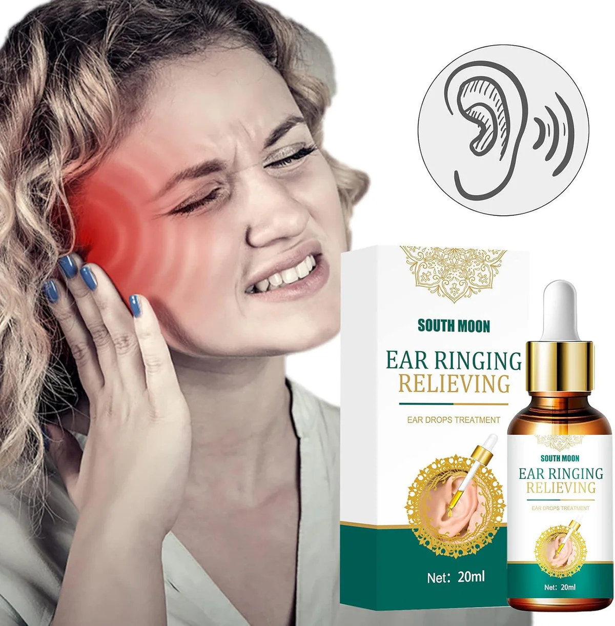 Ear Ringing Relieving Drops - (Buy 1 Get 1 FREEš„š„)