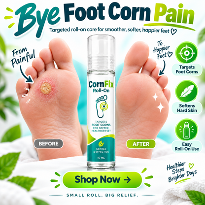 CornFix Feet Corn Roll On (New Pack)