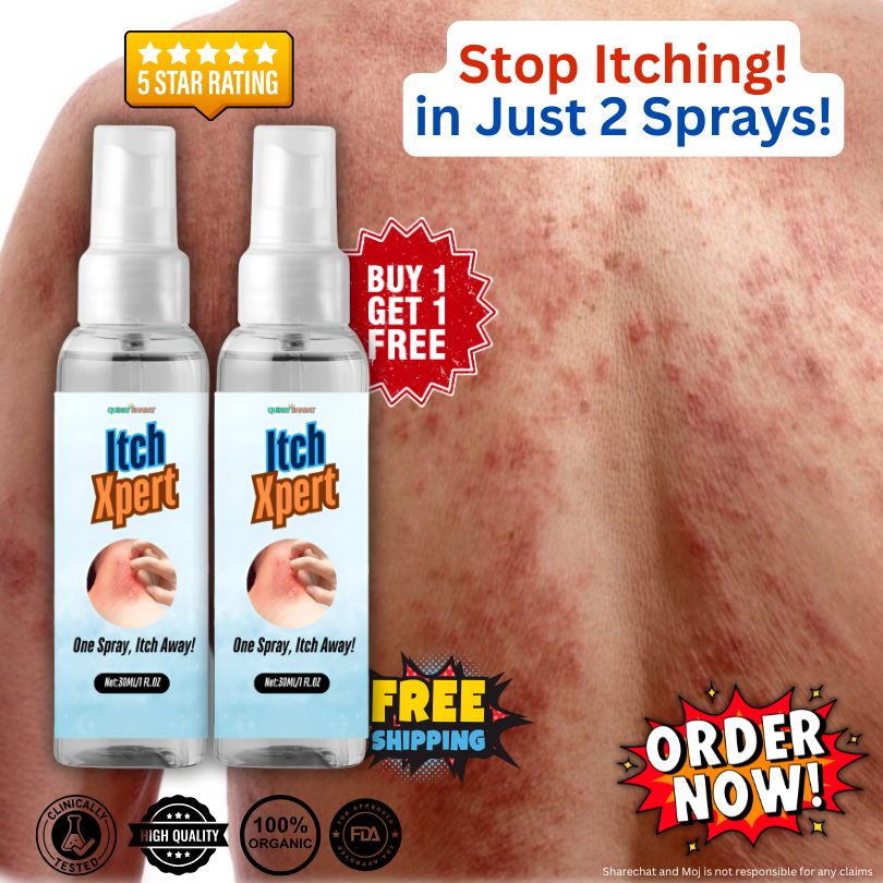 ItchXpert Herbal Anti Fungal Spray - (Buy 1 Get 1 FREE🔥🔥)