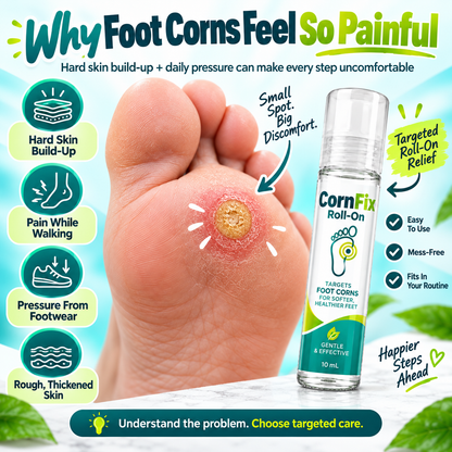 CornFix Feet Corn Roll On (New Pack)