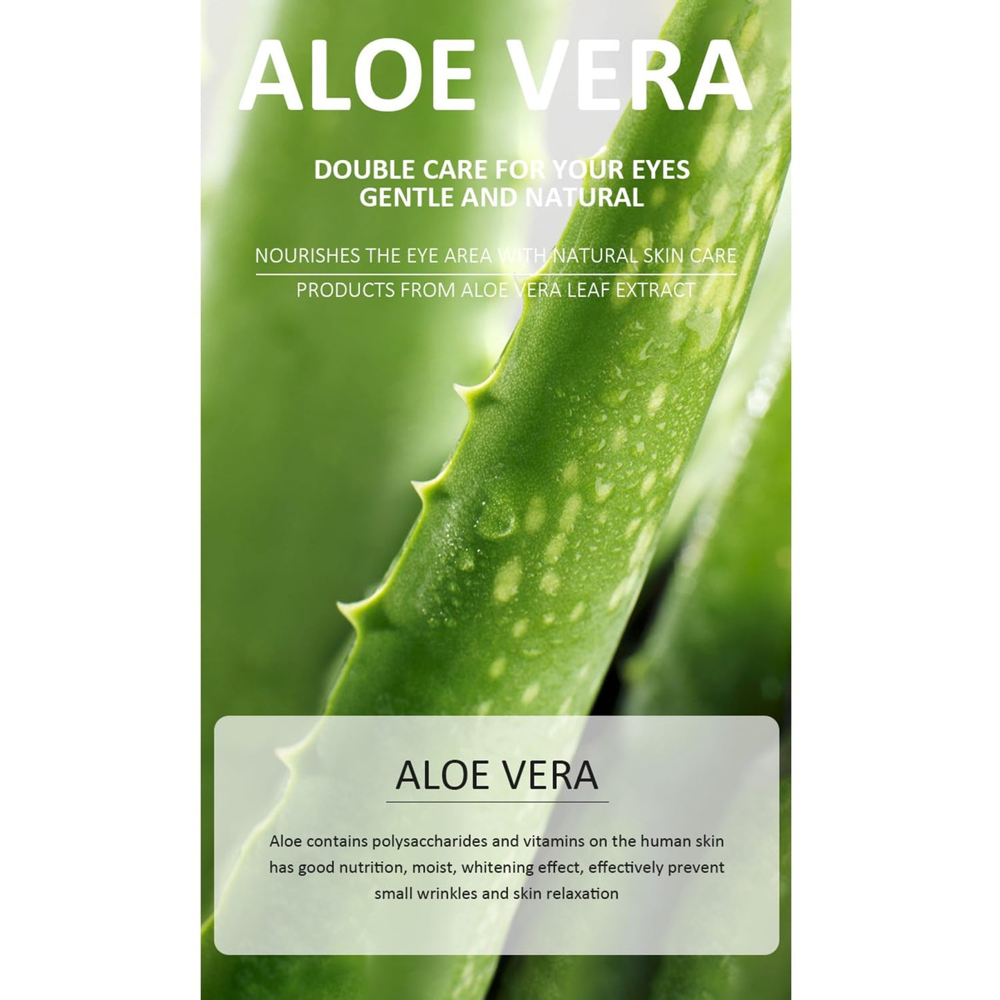 Aloe Vera Eye Serum (30ml) – ✨ Fades Eye Dark Circles, Wrinkles & Fine Line