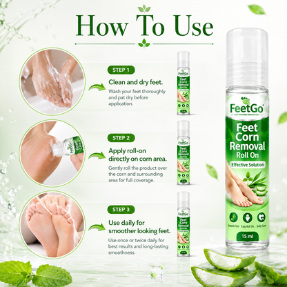 FeetGo Corn Removal Roll On