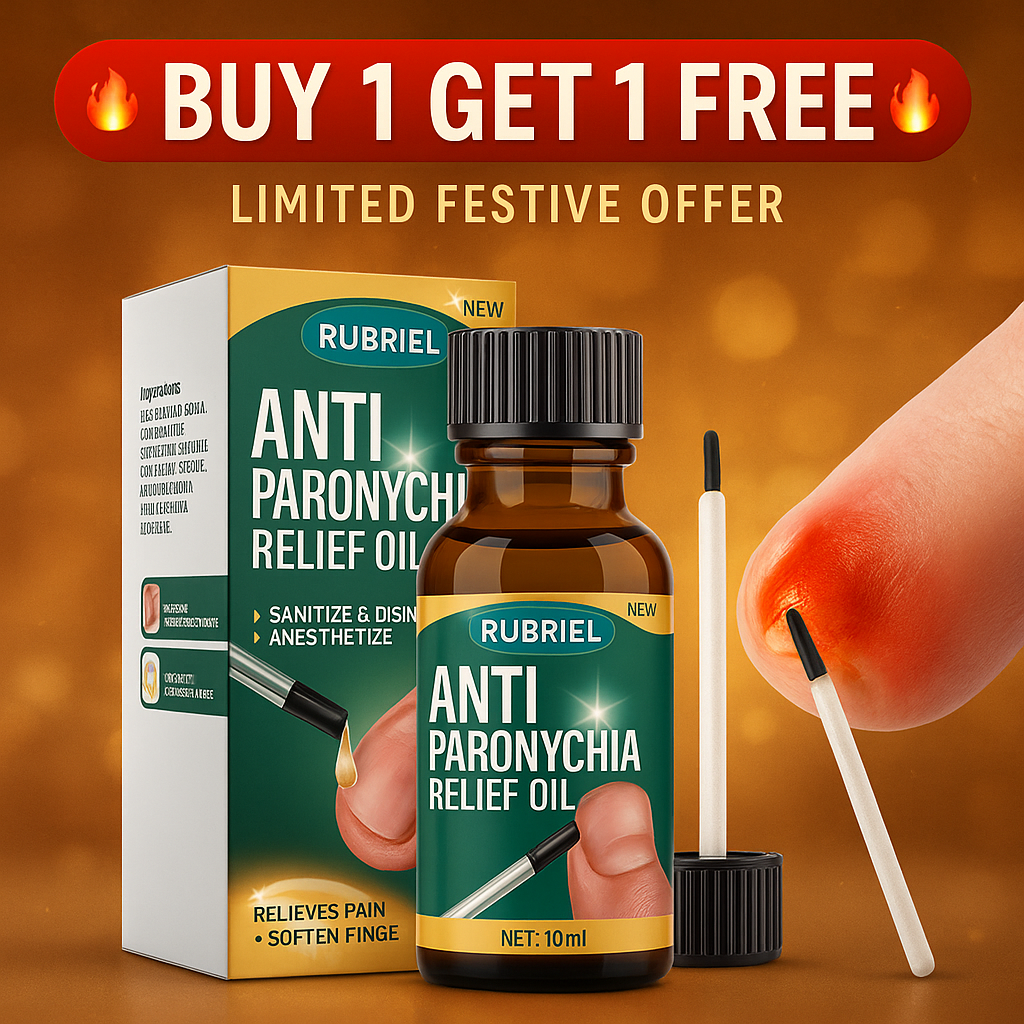 Anti Paronychia Herbal Relief Oil 🌿-(🔥 BUY 1 GET 1 FREE )