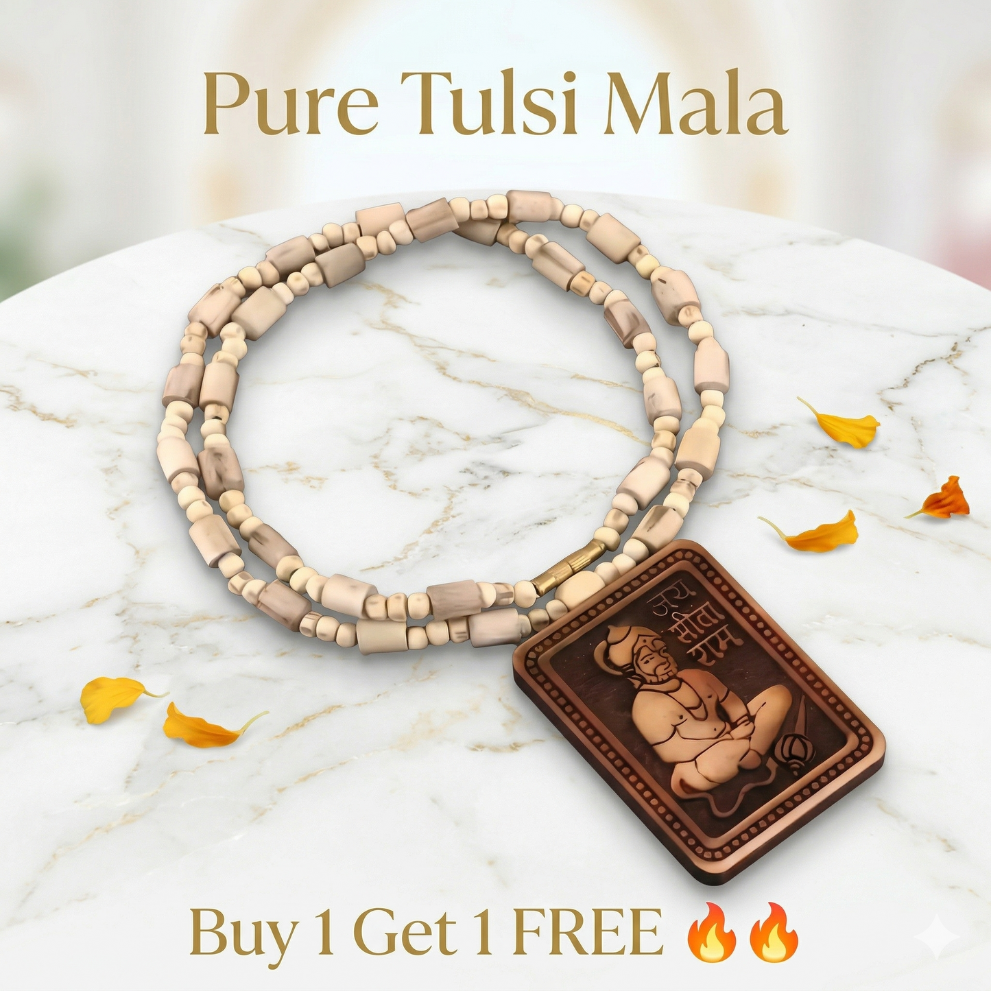 Bageshwar Dham Tulsi Mala - Buy 1 Get 1 FREE🔥🔥