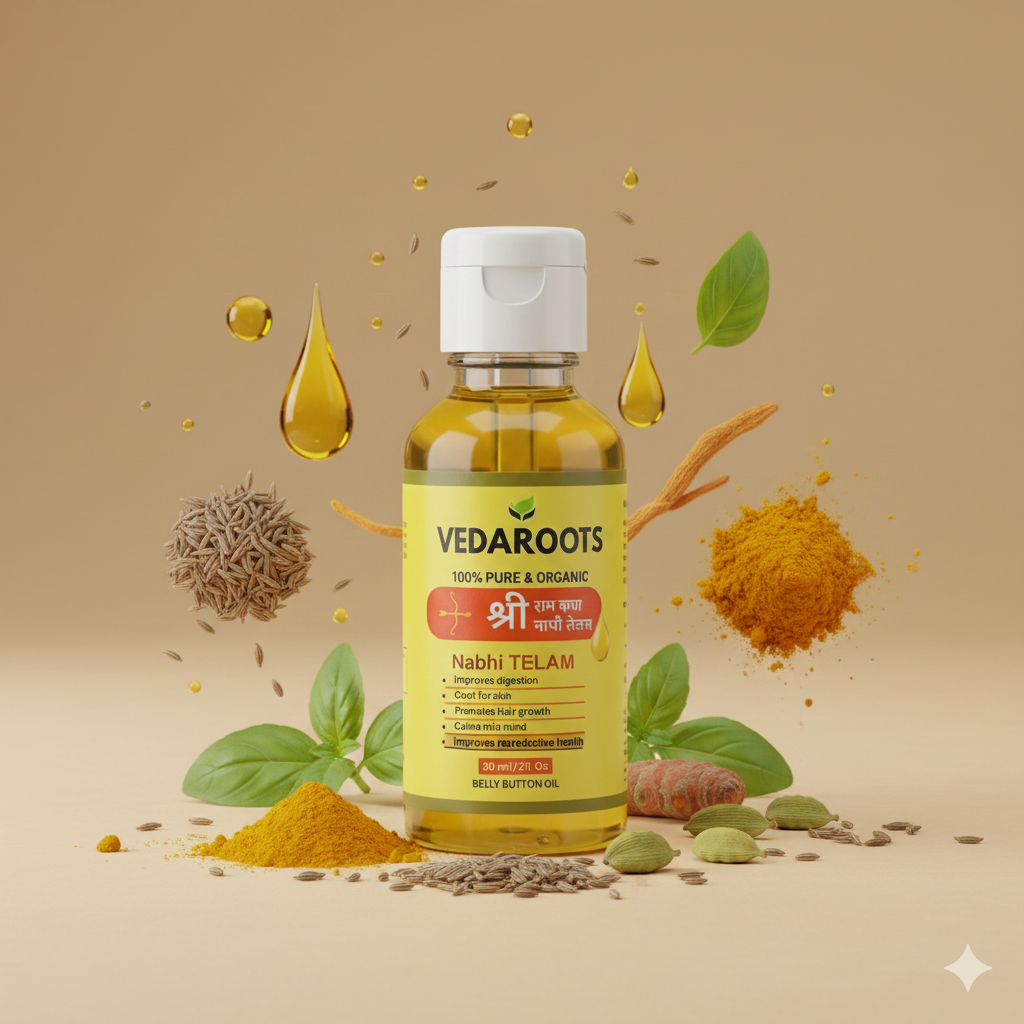 Ayurvedic Nabhi Oil – Buy 1 Get 1 FREE🔥
