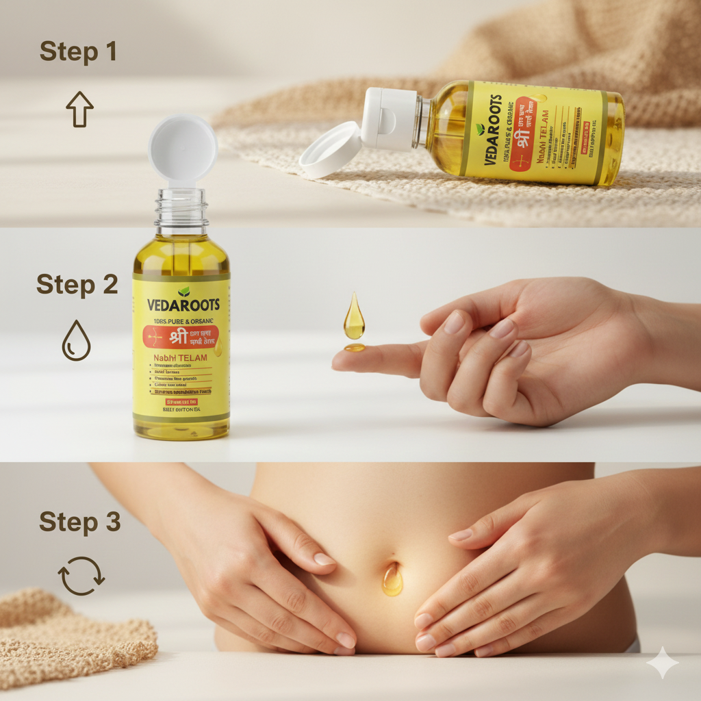 Ayurvedic Nabhi Oil – Buy 1 Get 1 FREE🔥