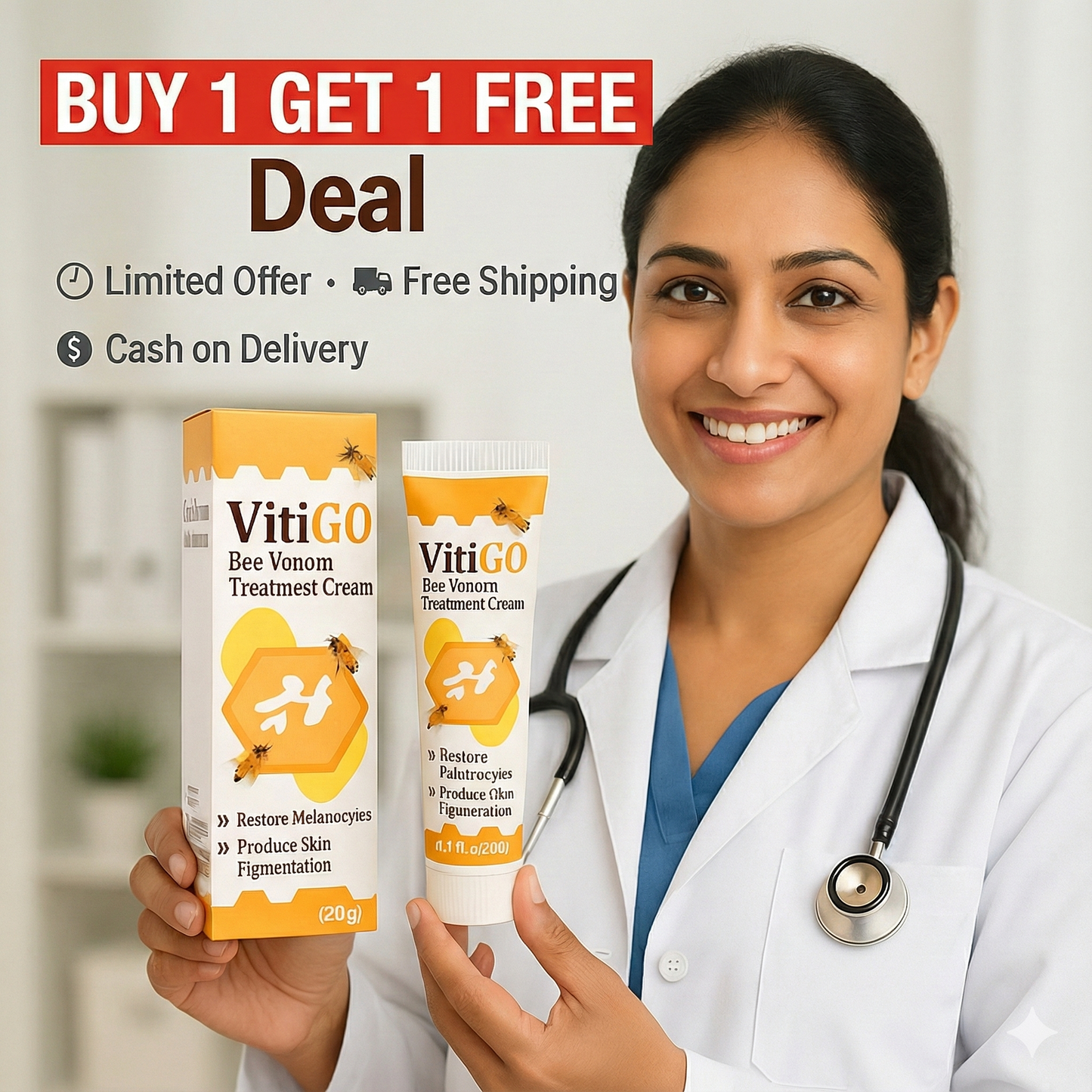 VitiGO™ - Vitiligo தீர்வு (⚡Buy 1 Get 1 FREE⚡)