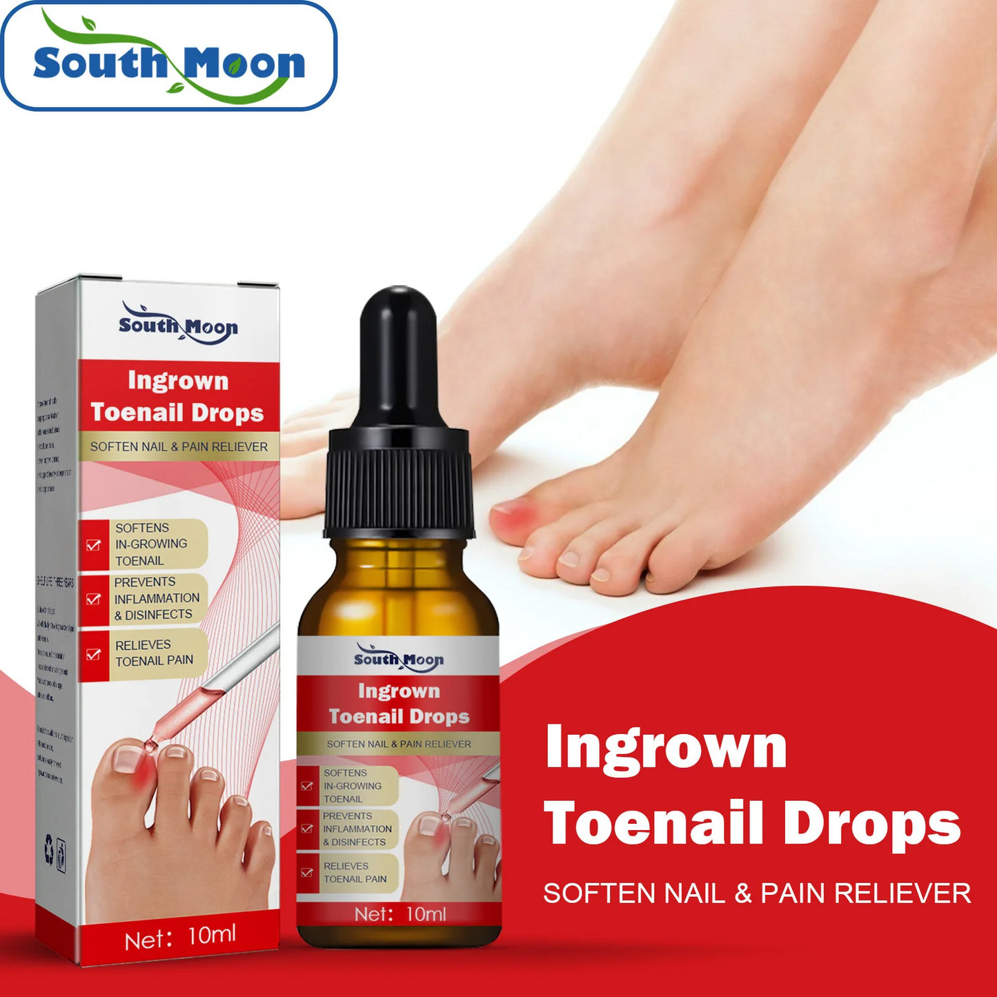 Toenail Drops Repair Oil (1+1 FREE🔥) - நகம் சரியாகும்!