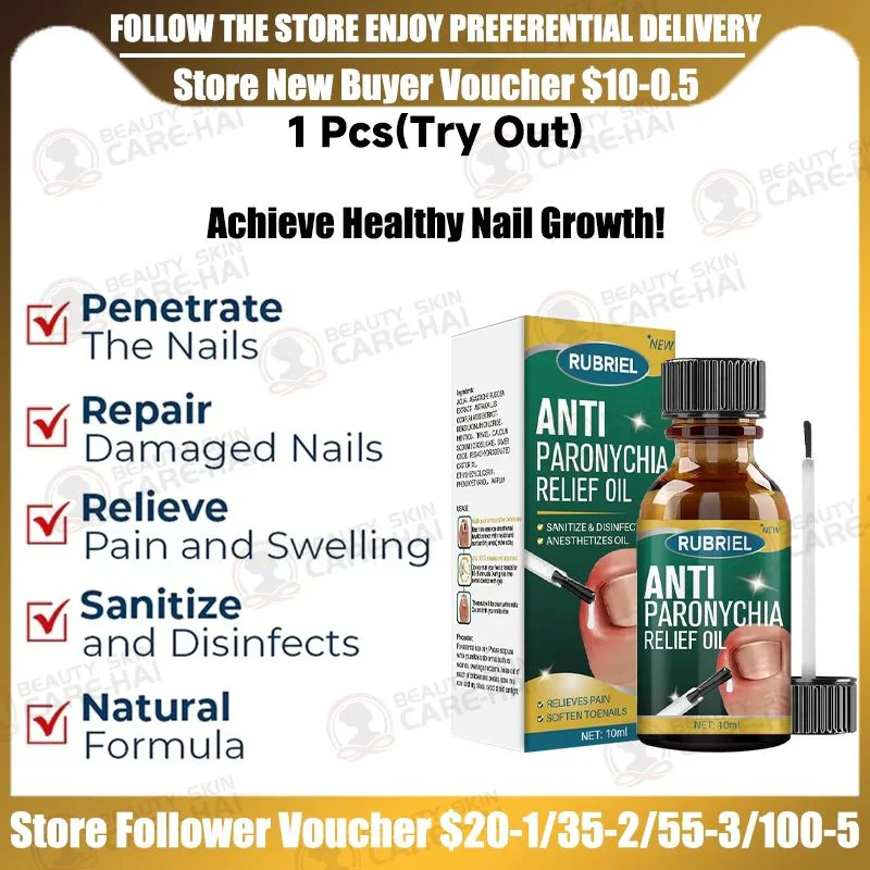 Anti Paronychia Herbal Relief Oil 🌿-(🔥 BUY 1 GET 1 FREE )