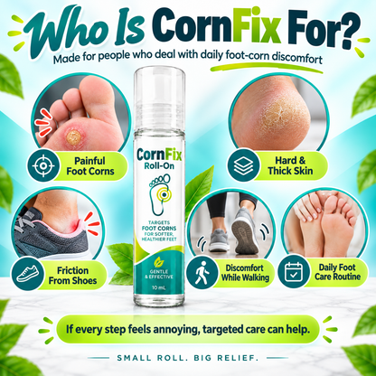 CornFix Feet Corn Roll On (New Pack)